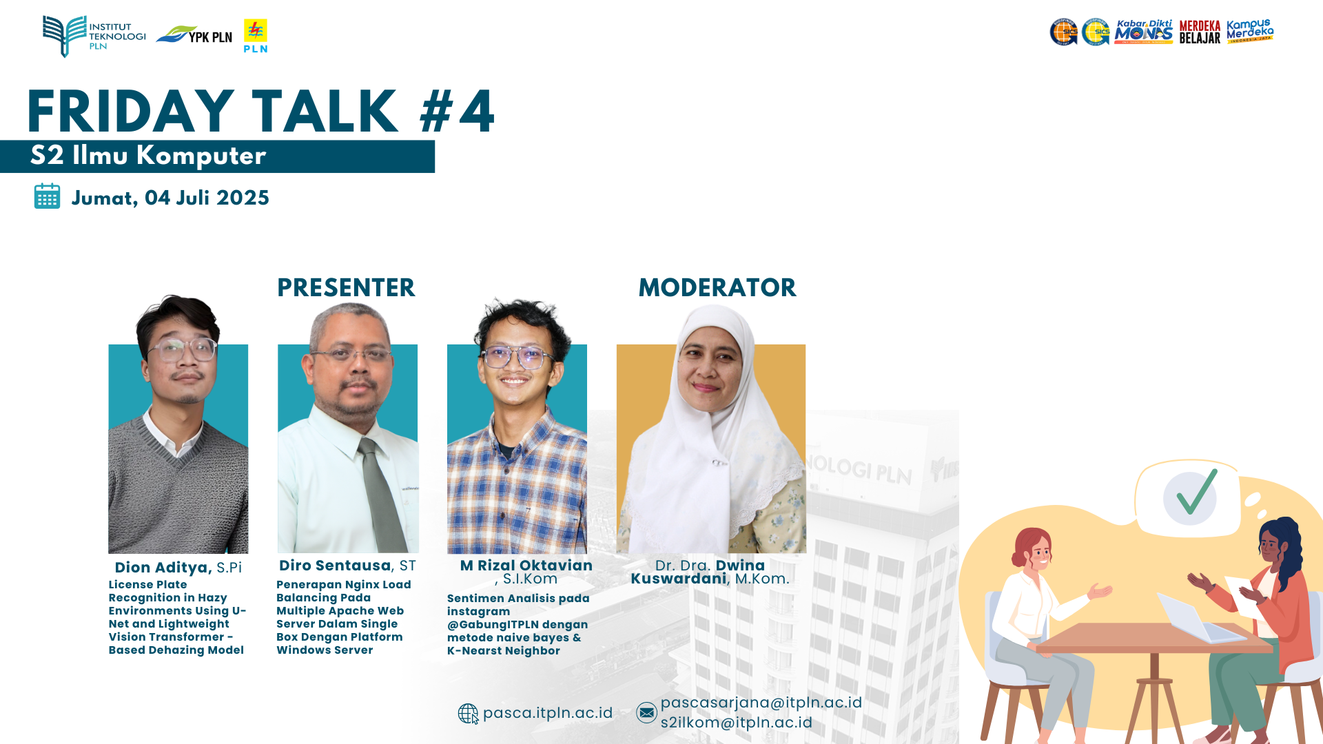 Friday Talk #4 S2 Ilmu Komputer