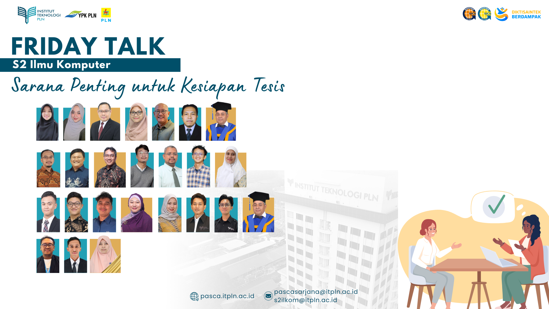 Friday Talk S2 Ilmu Komputer Sarana Penting untuk Kesiapan Tesis