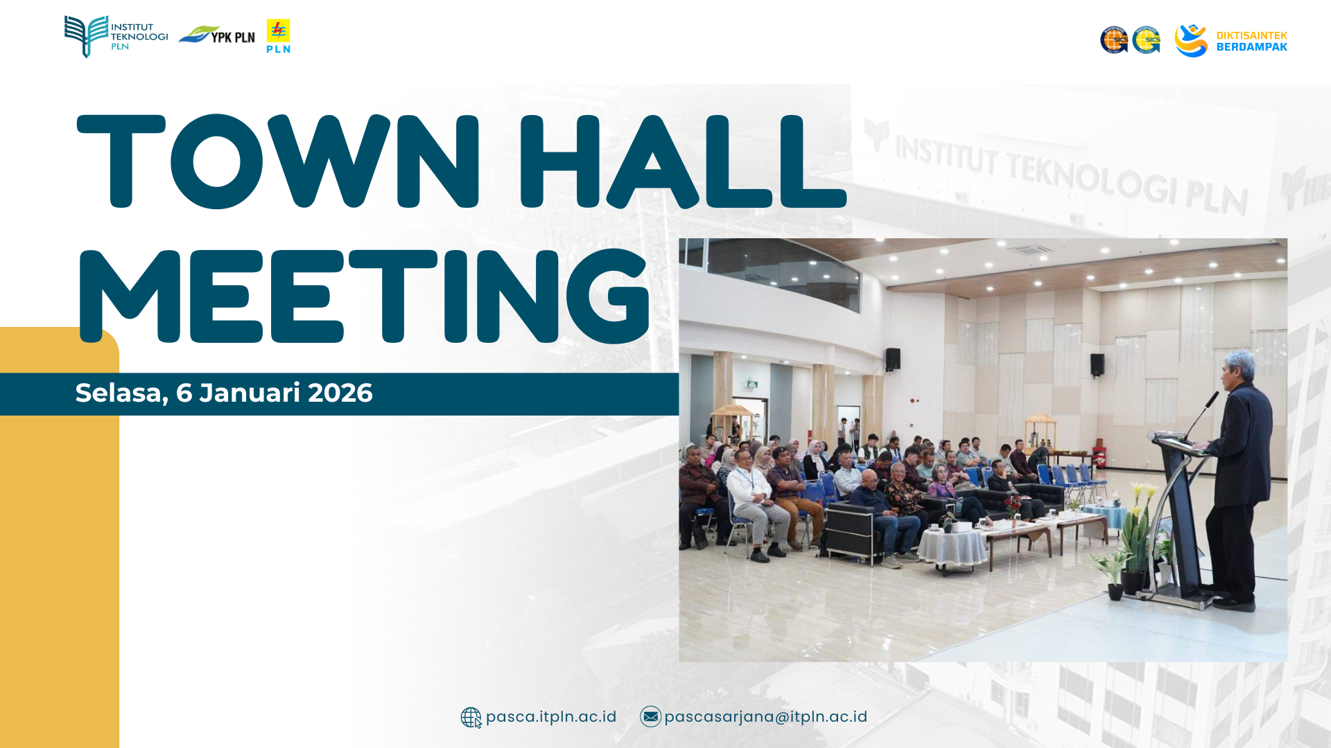 DIREKTUR SEKOLAH PASCASARJANA ITPLN PAPARKAN STRATEGI