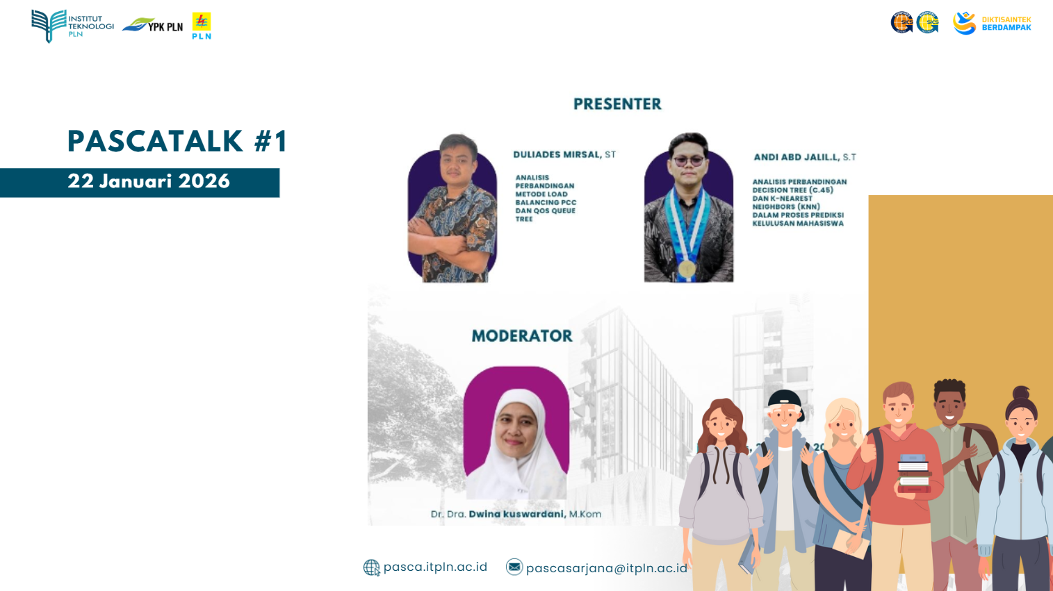 Mahasiswa S2 Ilmu Komputer PascaTalk #1