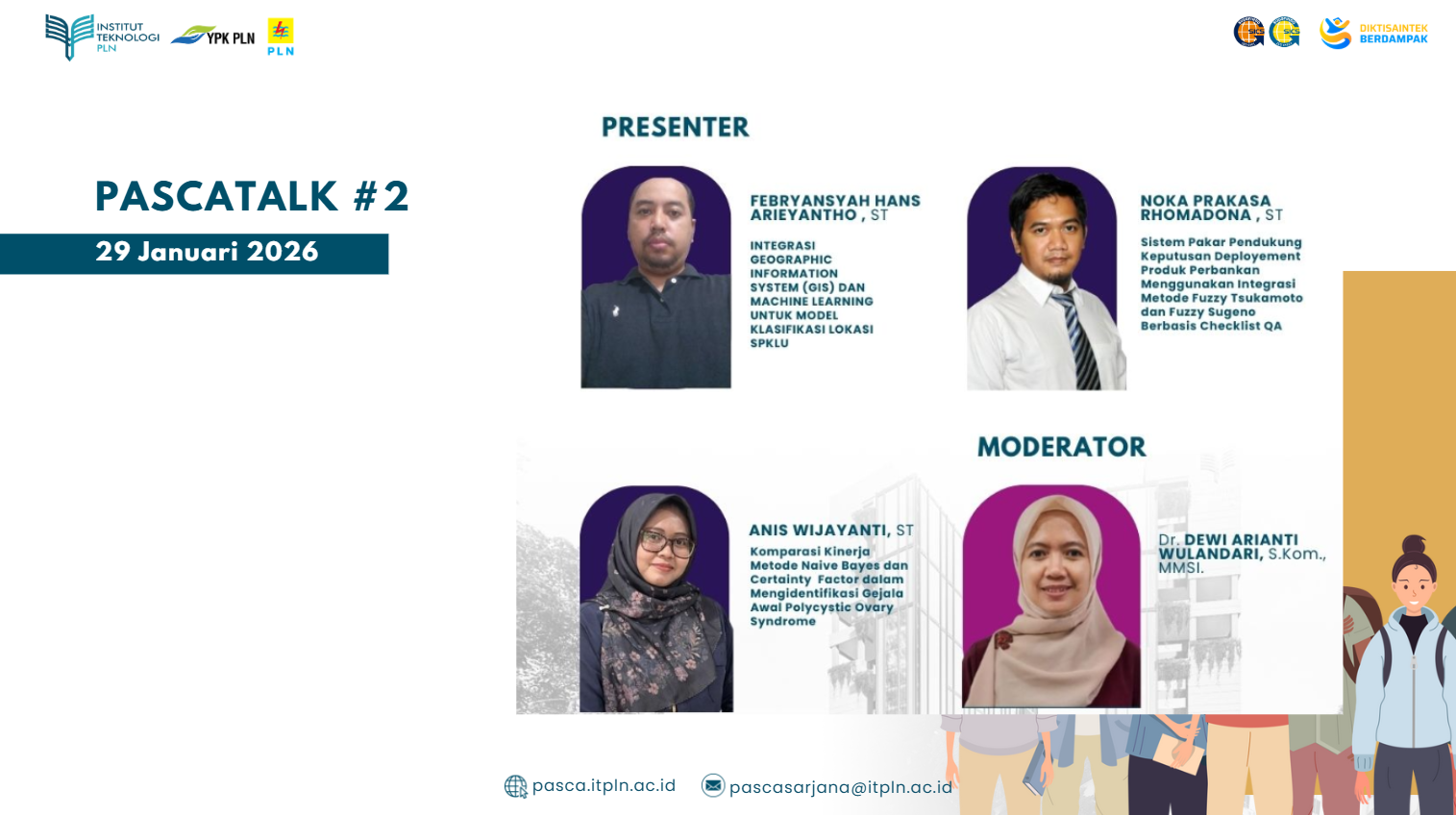 Mahasiswa S2 Ilmu Komputer, PascaTalk #2