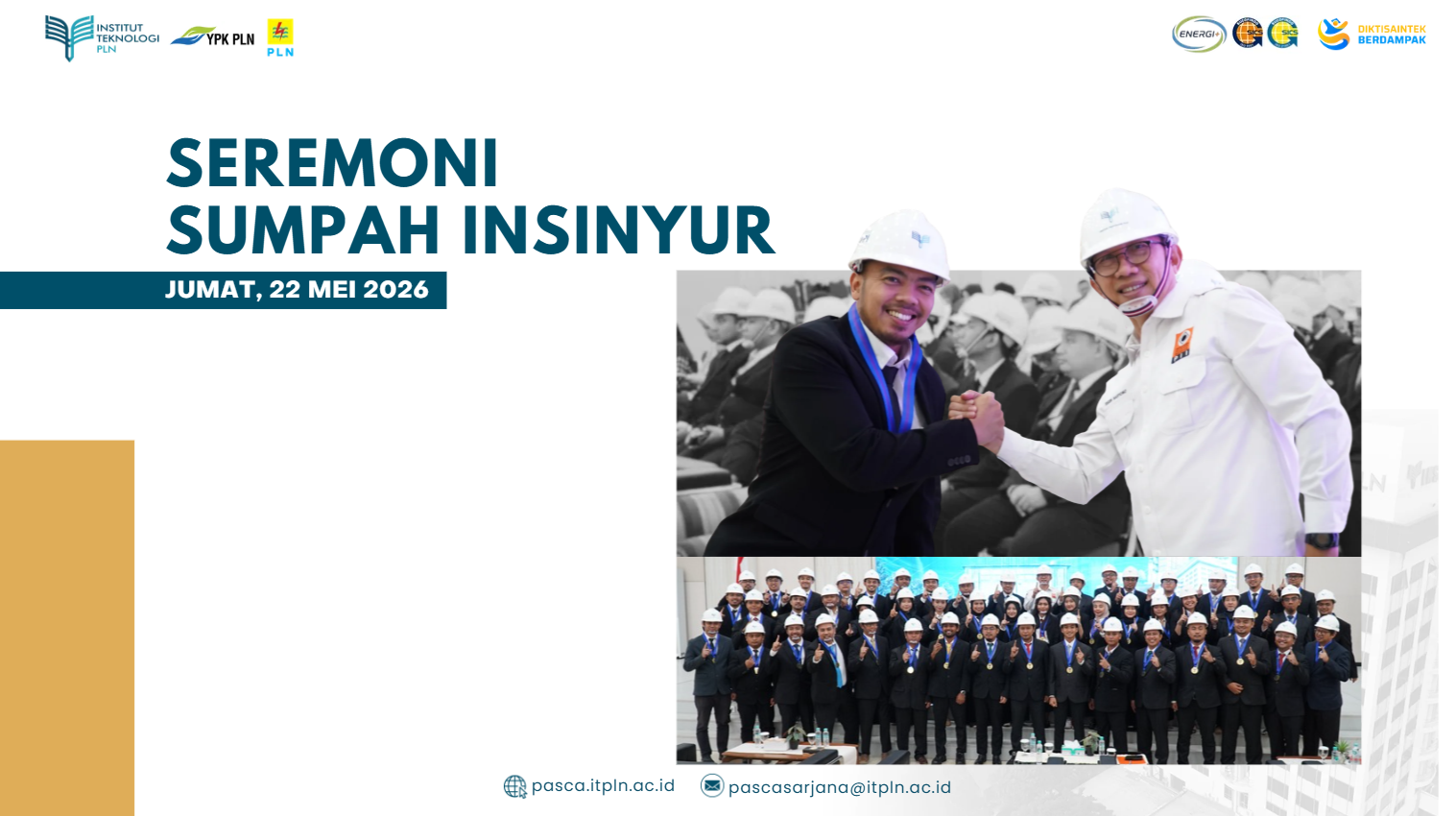 Pengukuhan 47 Insinyur Baru ITPLN: PII Tekankan Peran Vital di Sektor Energi dan Pembangunan Peradaban